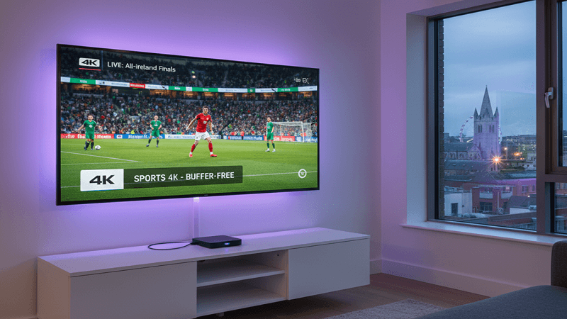 The Ultimate Guide to the Best IPTV in Ireland (2026): 4K Sports, Stability, and Broadband Compatibility